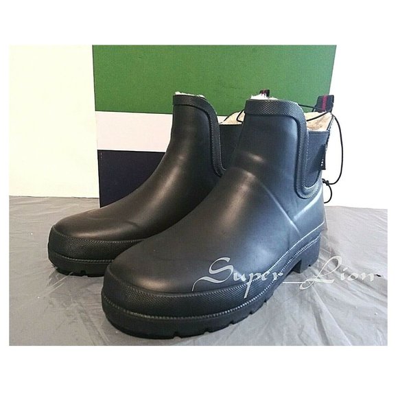 NEW Tretorn Lina Women's Chelsea Plush Lining Short Rain Boots - Picture 3 of 7
